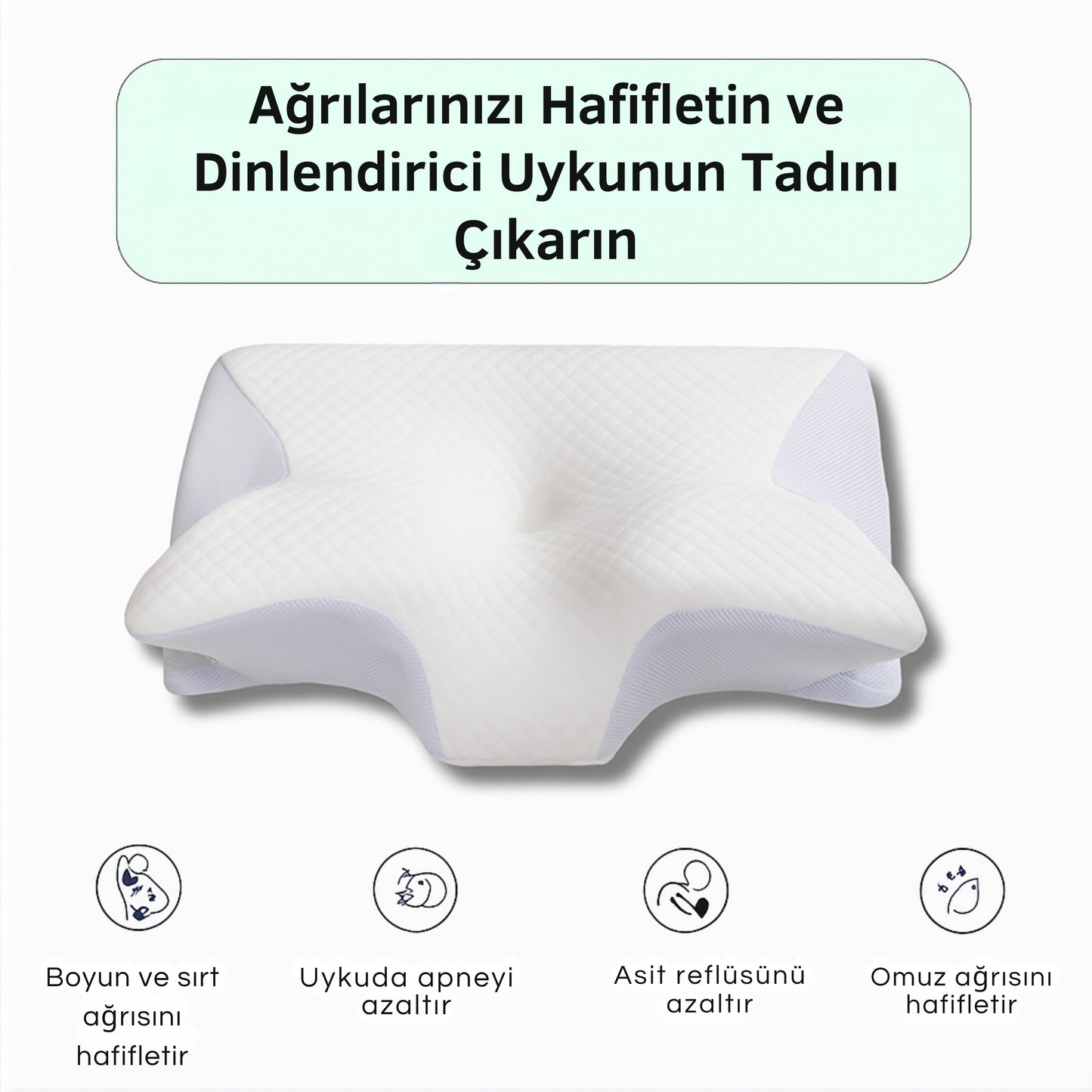 Relvico™ Boyun Masaj Cihazı - Boyun Ağrısı Giderici ve İleri Baş Postürü Düzeltici Cihaz